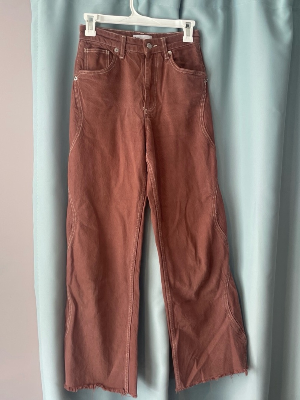 Zara Brown Highrise women’s Wide-Leg Jeans